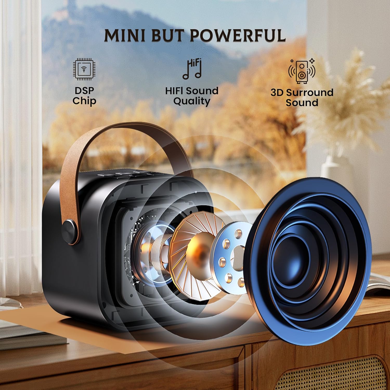 Mini Karaoke Machine for Kids, 2025 TOP Toys Christmas Birthday Gifts Ideas for Girls Ages 4, 5, 6, 7, 8, 9, 10, 12+ Years Old, Portable MP3 Player with 2 Wireless Mics for Party